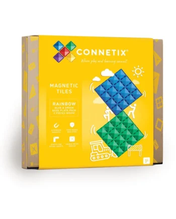Base Plate-magnetplader   Stk Rainbow Blue   Green