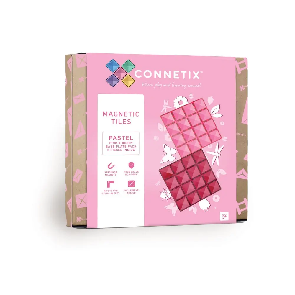 Base Plate-magnetplader Stk -pastel Pink Berry