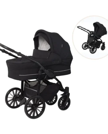 Nordic Lux Inkl  Klapvognssæde Dusty Black
