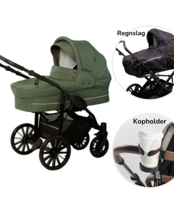 Nordic Lux Inkl  Regnslag Og Kopholder Dusty Green
