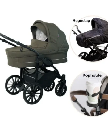 Nordic Lux Inkl  Regnslag Og Kopholder Dusty Olive