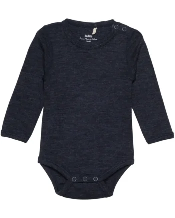 Bekids Uld Body Langærmet Sky Captain Melange 50