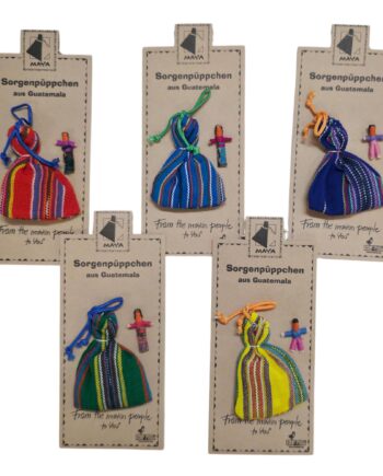 Bekymringsdukke Assorteret   Stk