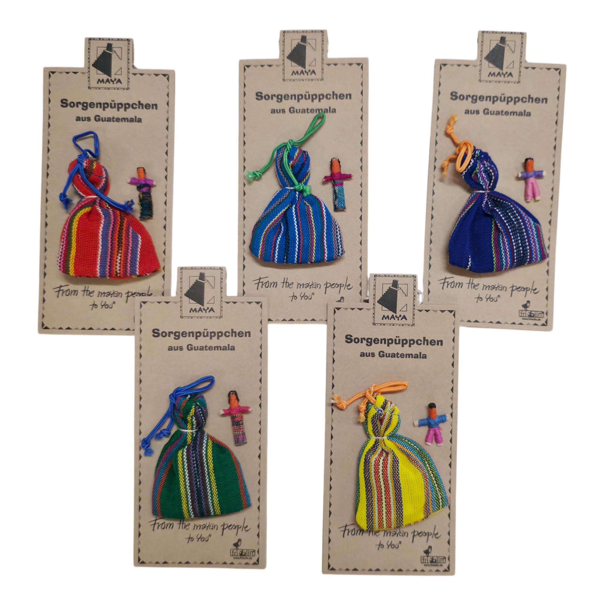 Bekymringsdukke Assorteret Stk