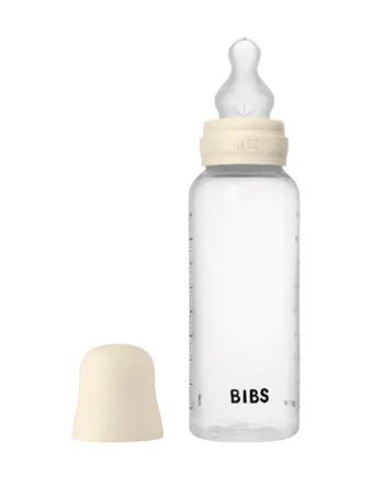 Bibs Baby Flaske Rund Latex   Pack 270 Ml Medium Flow Ivory