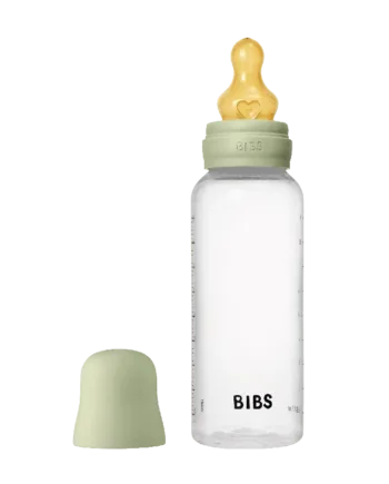 Bibs Baby Flaske Rund Latex   Pack 270 Ml Medium Flow Sage