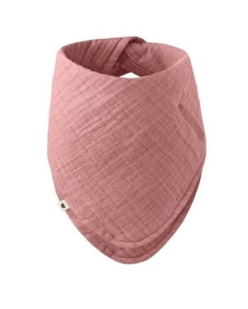 Bibs Bandana Bib  Savlesmæk  Onesize  Dusty Pink