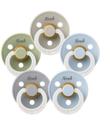 Bibs Colour Night  Str      -  Mdr    Rund Latex  Sutter Med Navn   -pak