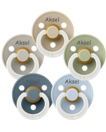 Bibs Colour Night  Str     18  Mdr  Rund Latex  Sutter Med Navn    -pak