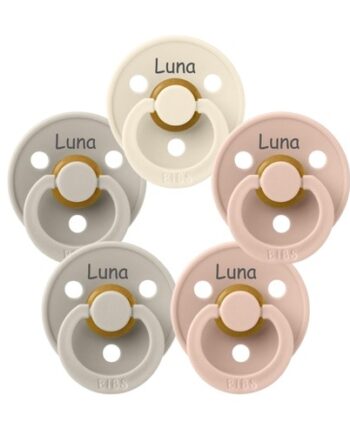 Bibs Colour  Str        Mdr  Symmetrisk Latex  Sutter Med Navn    -pak
