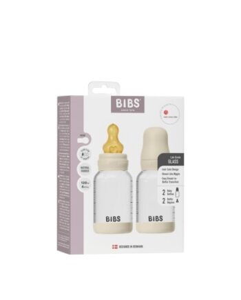 Bibs Glas Babyflaske  120 Ml   -pak Latex