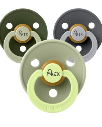 Bibs Studio Line  Str      -  Mdr  Rund Latex  Sutter Med Navn   -pak