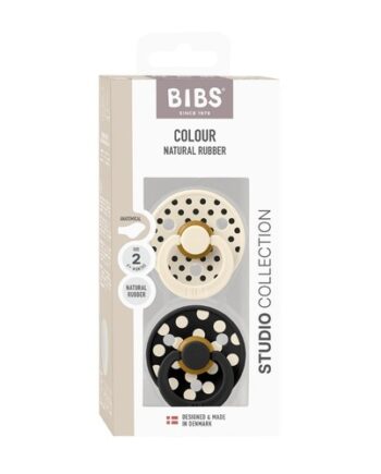 Bibs Studio Polka Dots Colour  -pak  Str        Mdr  Anatomisk Latex