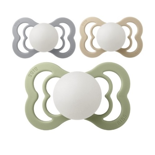 Bibs Supreme Night Glow  Str        Mdr  Symmetrisk Silikone