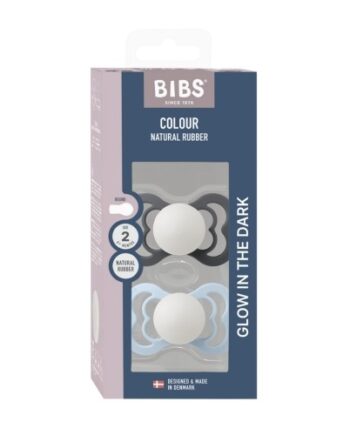Bibs Supreme Night Glow  -pak  Str        Mdr  Symmetrisk Silikone