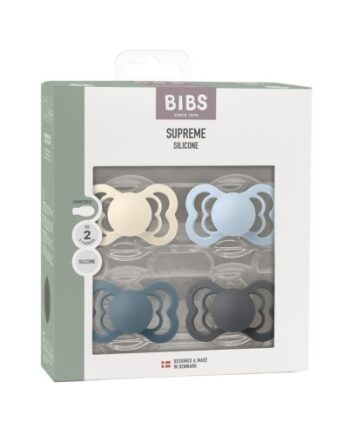 Bibs Supreme Sutter  -pak  Silikone  Str      -16 Mdr