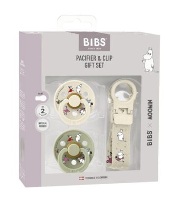 Bibs   Moomin  Sut   Suttekæde Gavesæt