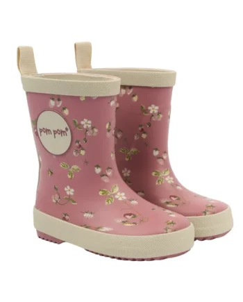 Bliss Gummistøvle    Print Dusty Rose Strawberry Aop 28