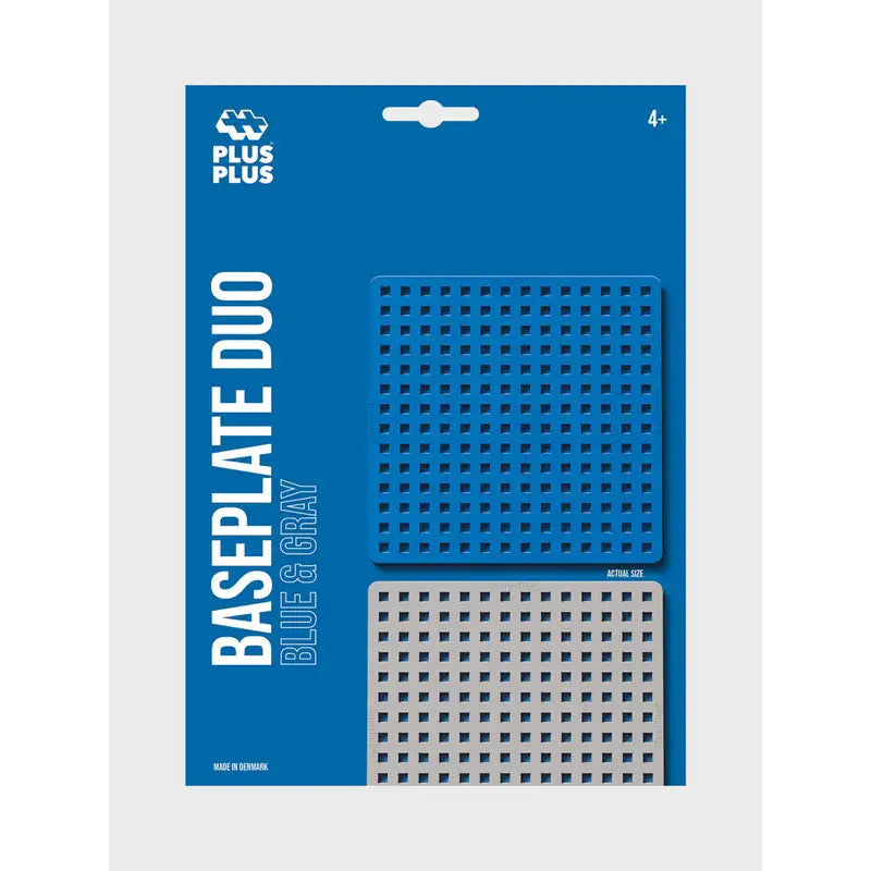 Blister Plus-plus Baseplate Pcs Blue Gray