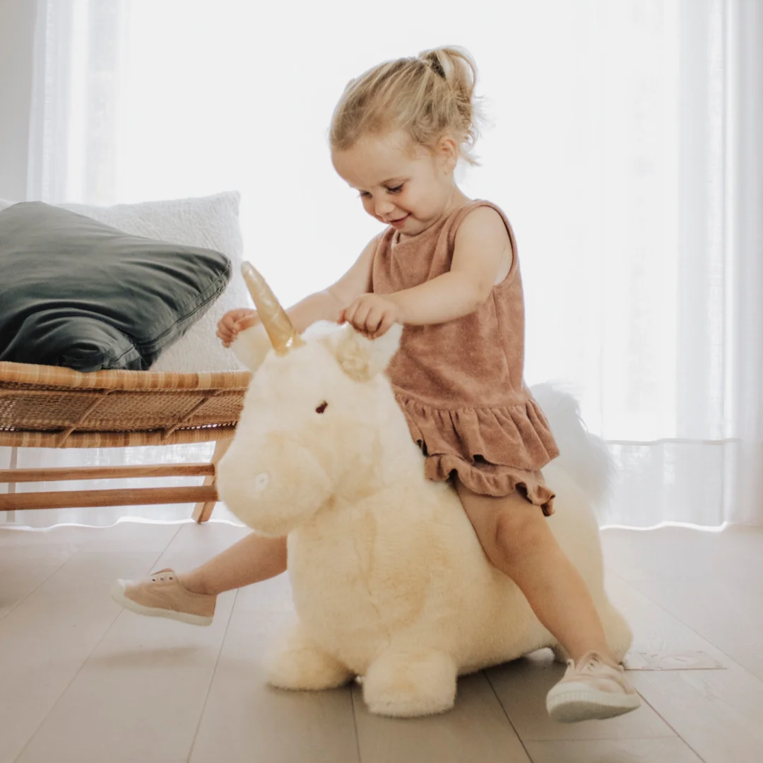 Blødt Hoppedyr Wild Soft New Enhjørning