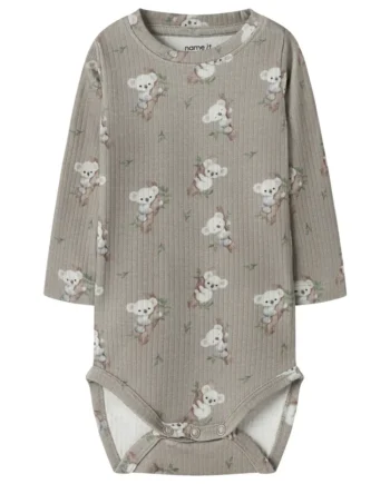 Boala Langærmet Body Vintage Khaki 86