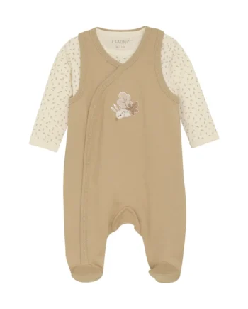 Body Langærmet    Romper Sesame 68