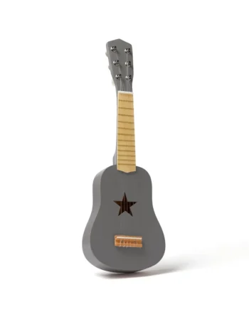 Børneguitar  Mørkgrå Med   Strenge