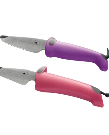 Børnekokkeknivsæt Pink Lilla