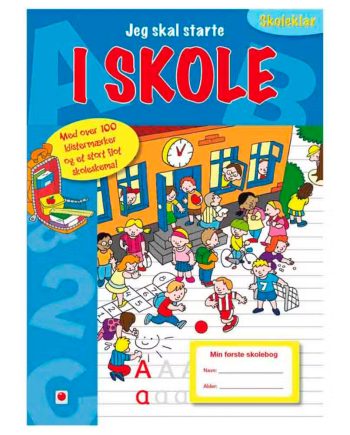 Bolden Skoleklar Jeg Skal Starte   Skole