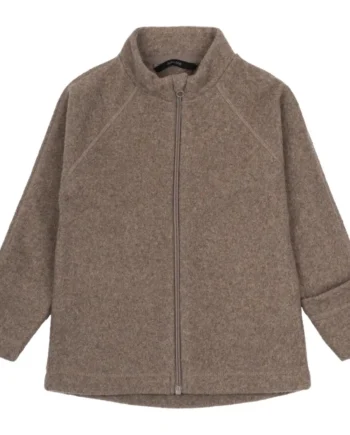 Bomuld Fleece Baby Jakke Melange Denver 68