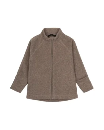 Bomuld Fleece Jakke Melange Denver 128