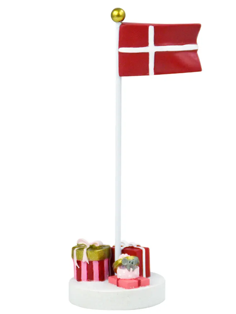 Bordflag Pakker Pink Og Rød