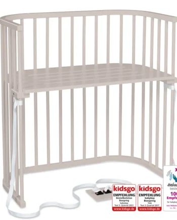 Boxspring Bedside Crib Beige