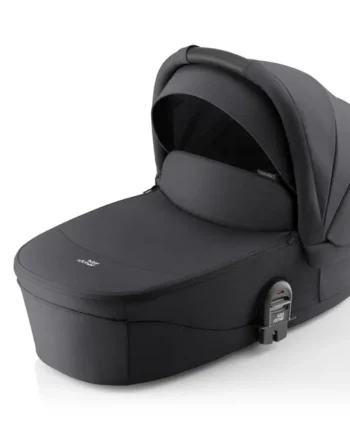 Smile 5z Carrycot Style Carbon Black