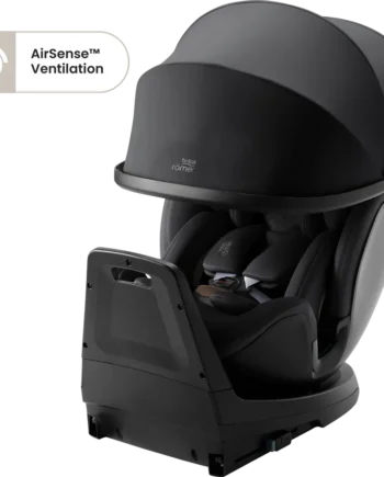 Britax Römer Swivel-grow Max Air Autostol Lux Onxy Black