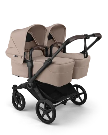Bugaboo Donkey   Tvillingevogn Desert Taupe Melange