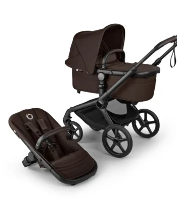 Bugaboo Fox   Renew Complete Kombivogn Black Cocoa Brown