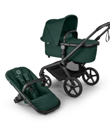 Bugaboo Fox   Renew Complete Kombivogn Black Fern Green