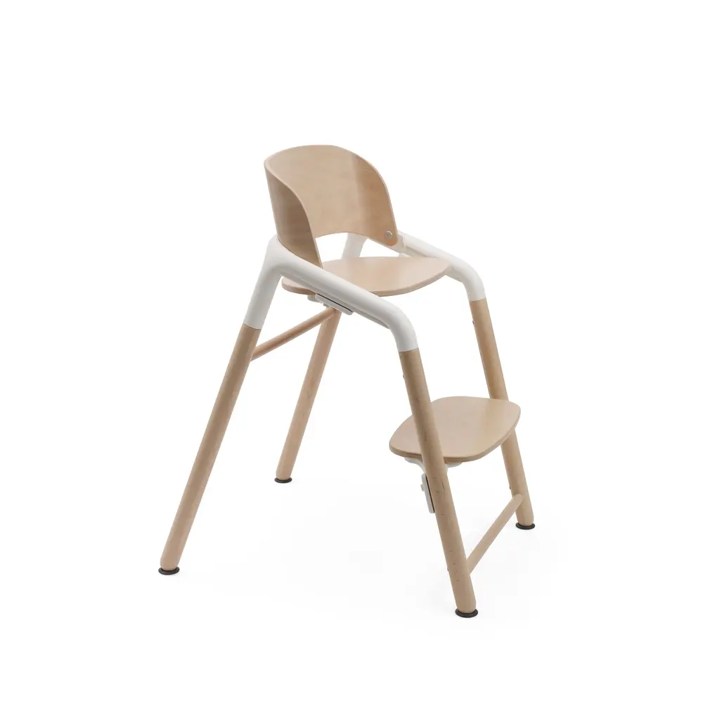 Giraffe Højstol Neutral Wood White