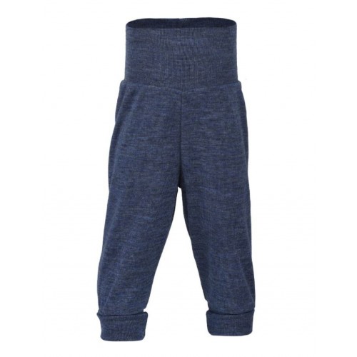 Bukser   100  Uld 62 68 Blue Melange