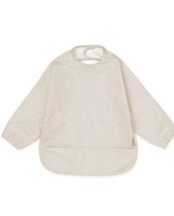 Cam Cam Copenhagen Hagesmæk Med ærmer Classic Stripes Camel