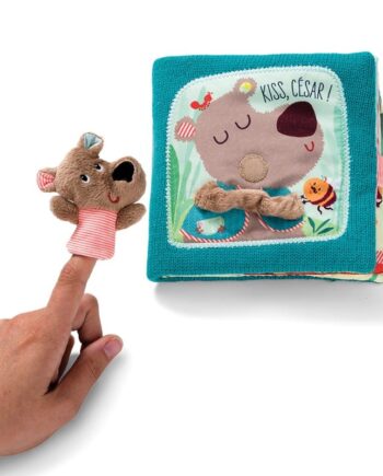 Cesar Stofbog Kys Fingerdukke Lilliputiens