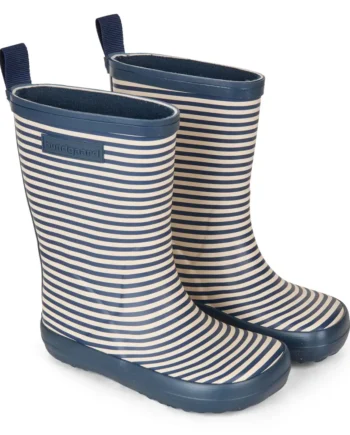 Charly Gummistøvle Navy Stripe 28
