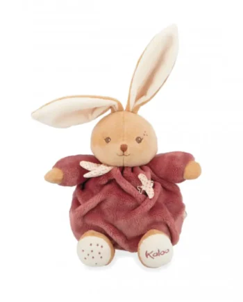 Chubby Rabbit Burgundy 17cm