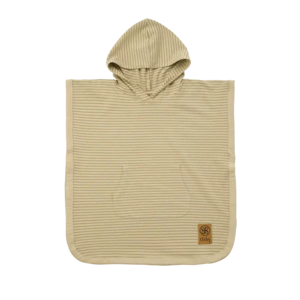 Cloby Uv Poncho Sandy Beach Olive Green - år