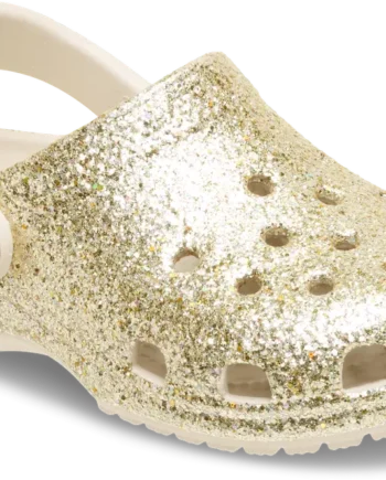 Classic Chunky Glitter Clog   Sandstone 25 26