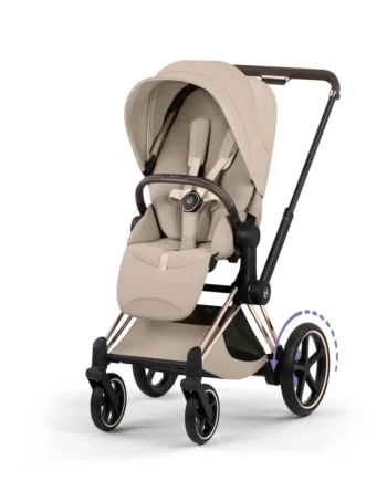 Cybex  -priam Klapvogn Style Cozy Beige Rosegold