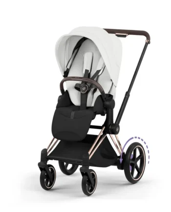 Cybex  -priam Klapvogn Style Off White Rosegold