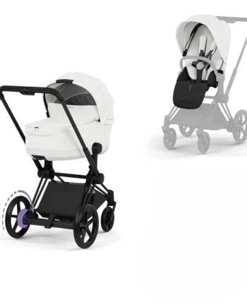 Cybex  -priam Kombivogn Style Off White Matt Black