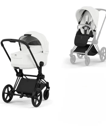 Cybex Priam Kombivogn Style Off White Matt Black